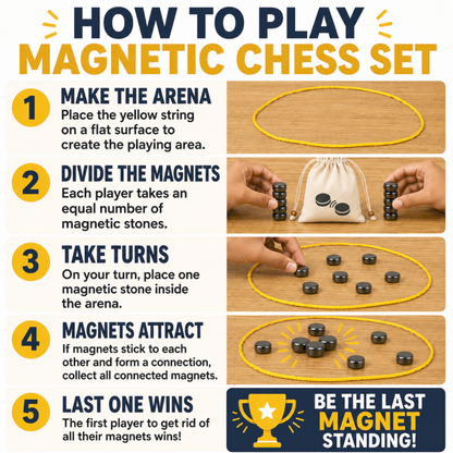 Magnetic Chess Set With Pouch